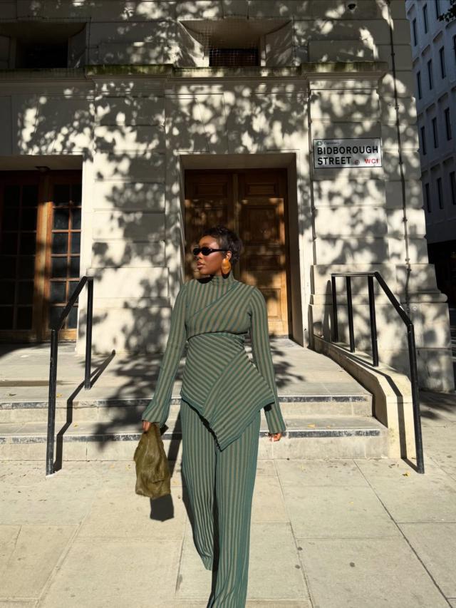 ANDREA IYAMAH AYO PANTS - GREEN