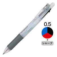 ゲルインク多機能ボールペン サラサ2+S 白軸 2色+シャープ 5本 SJ2-W