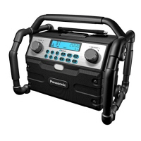 マキタ 充電式ラジオ（黒） (バッテリー充電器別売) MR002GZB 1個
