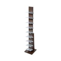 オークス ブックタワー ロータイプ 29.5×29.5×84.2cm ナチュラル L54NA
