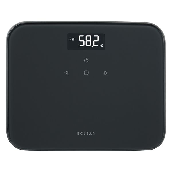 体重計 ヘルスメーター 乗るだけ 自動認識機能付 100g単位 コンパクト