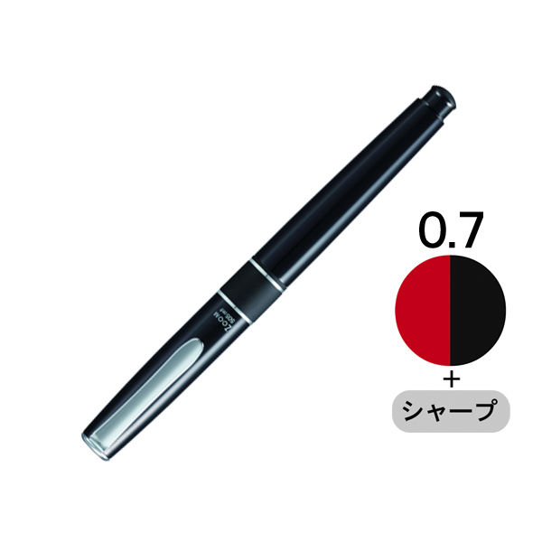 トンボ鉛筆 多機能ペンズーム505ブラック SB-TCZA11（直送品） - アスクル