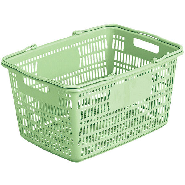 サンコー サンショップカーゴ33L（グリーン） 買い物カゴ