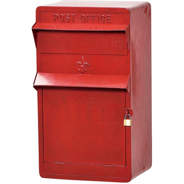 セトクラフト スリムポスト ヴィンテージ レッド SI-2856-RD-1500 1台