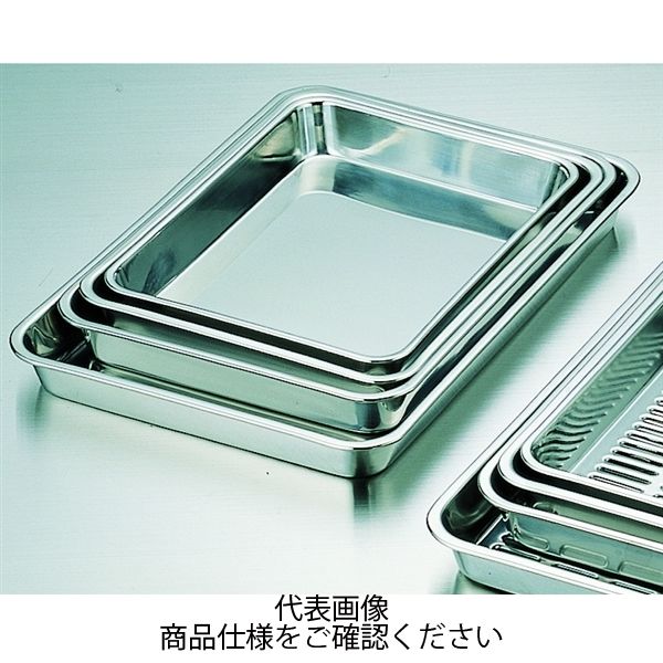 スギコ産業 ステンレス浅型組バット SAー42 SA42 1個（直送品） - アスクル
