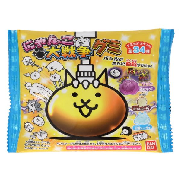 バンダイ にゃんこ大戦争グミ 4570117912818 1セット(33g×24個)（直送
