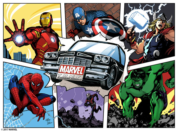 MARVELヒーロー達がトミカになって登場！第一弾はスパイダーマンと