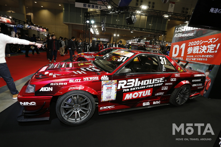 R31スカイライン専門店のドリフト競技最高峰レース参戦車が登場【東京