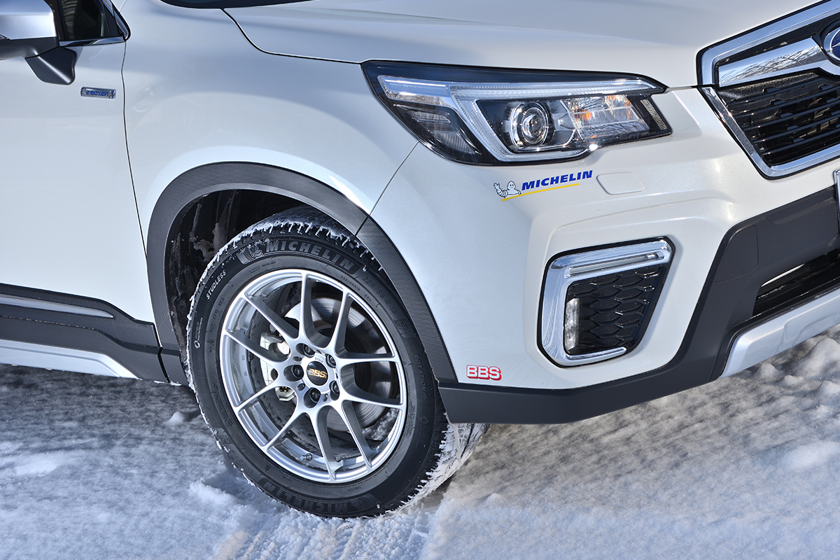 BBS Impressions Part.3「BBS RF with STUDLESS TIRES 冬用タイヤもBBS