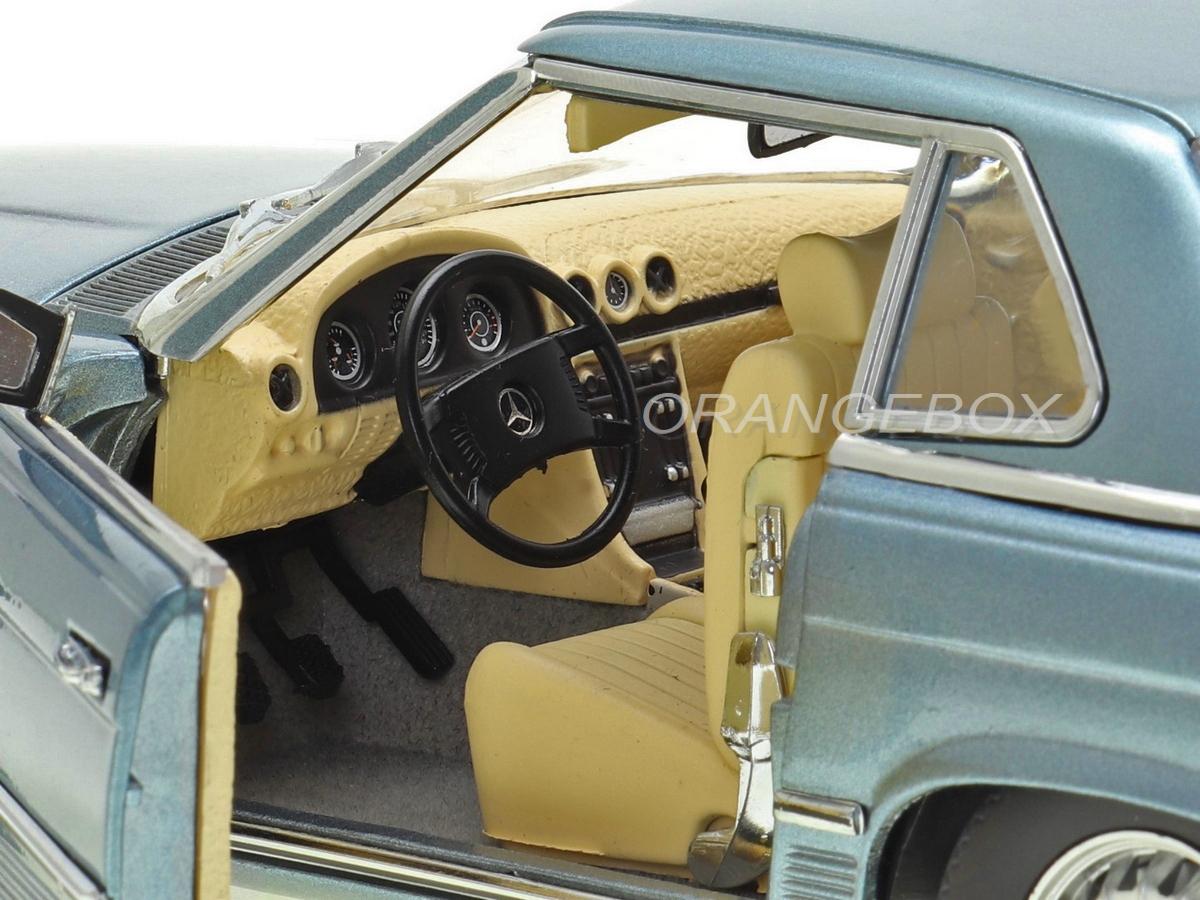 Mercedes Benz 350 SL 1977 Hard Top Sunstar 1:18 Azul - 20 anos