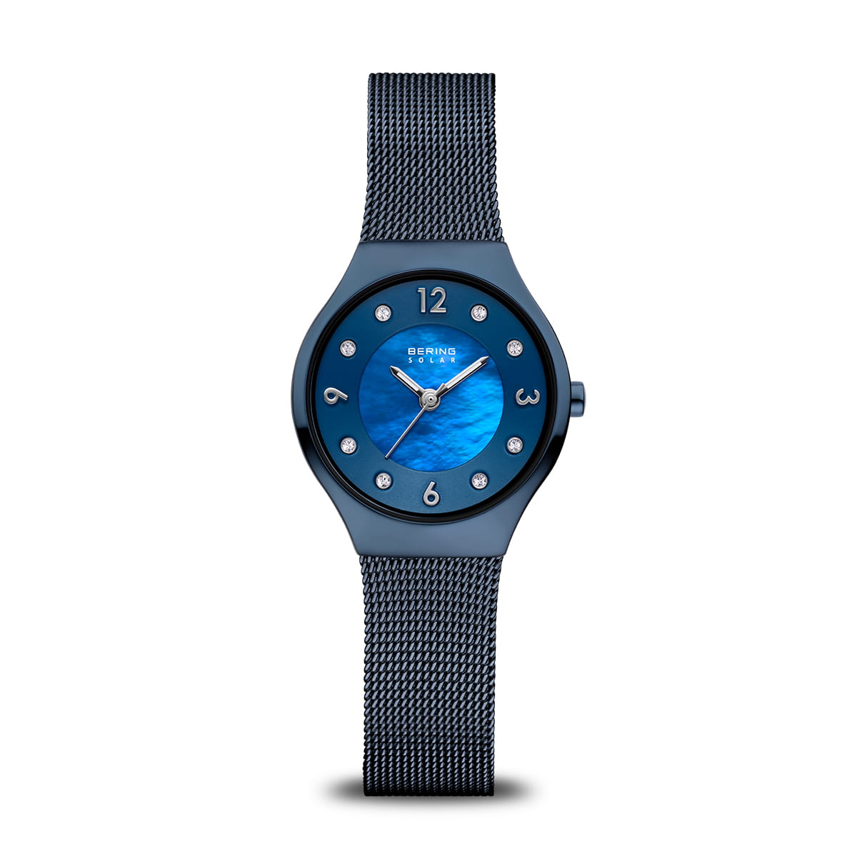 Solar | polished blue | 14427-393 | BERING ® | Official Website