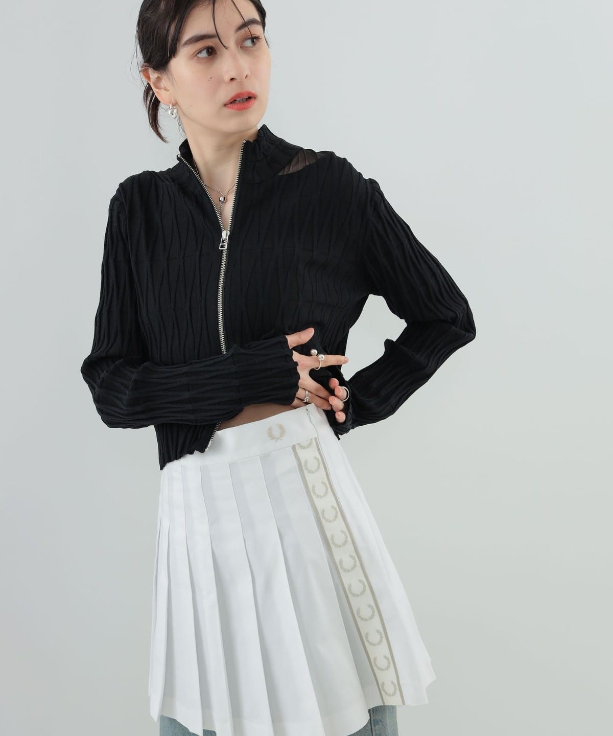 Ray BEAMS（レイ ビームス）【別注】FRED PERRY / Skirt（スカート