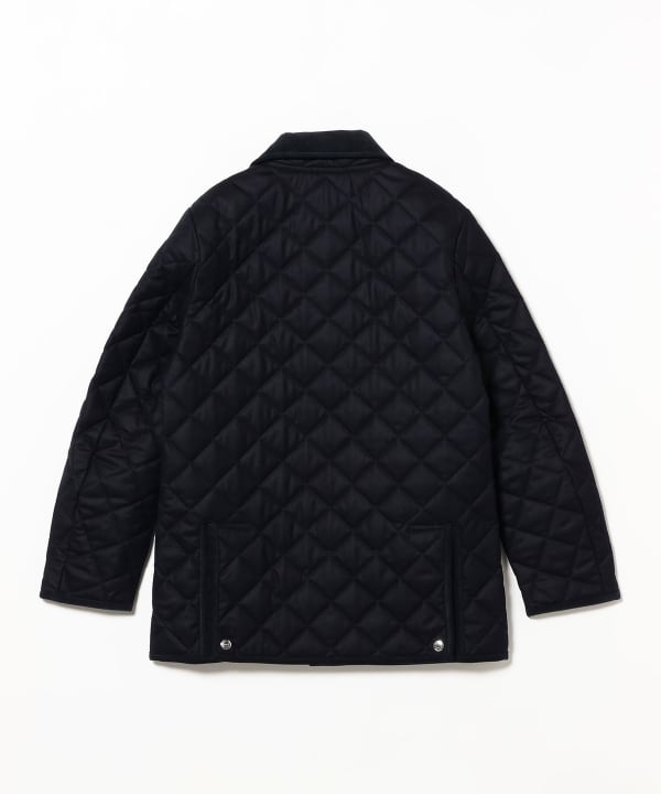 BEAMS GOLF キルティングジャケット ブラック B:MING by BEAMS