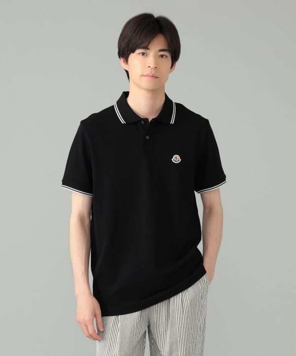 BEAMS F（ビームスF）MONCLER / ライン ポロシャツ（シャツ・ブラウス