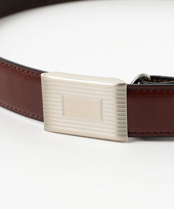 BEAMS PLUS（ビームス プラス）Plate Belt Dress Calf（ファッション