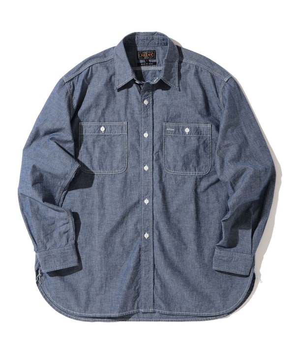 BEAMS PLUS（ビームス プラス）WORK Chambray（シャツ・ブラウス