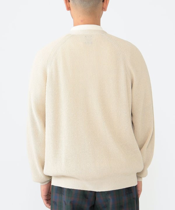 BEAMS PLUS（ビームス プラス）【別注】BATONER / SILK CARDIGAN