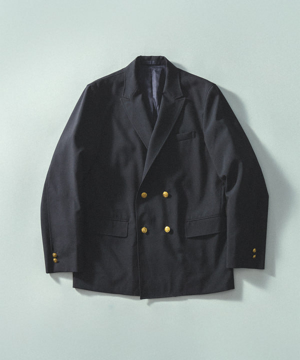 BEAMS PLUS（ビームス プラス）△4B Double Breasted Blazer Wool
