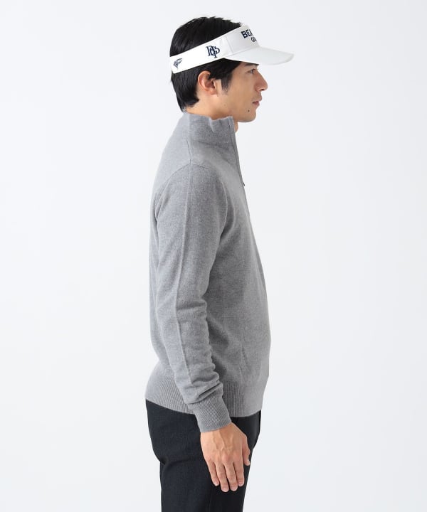 BEAMS GOLF（ビームス ゴルフ）PURPLE LABEL / ハーフジップ カシミヤ