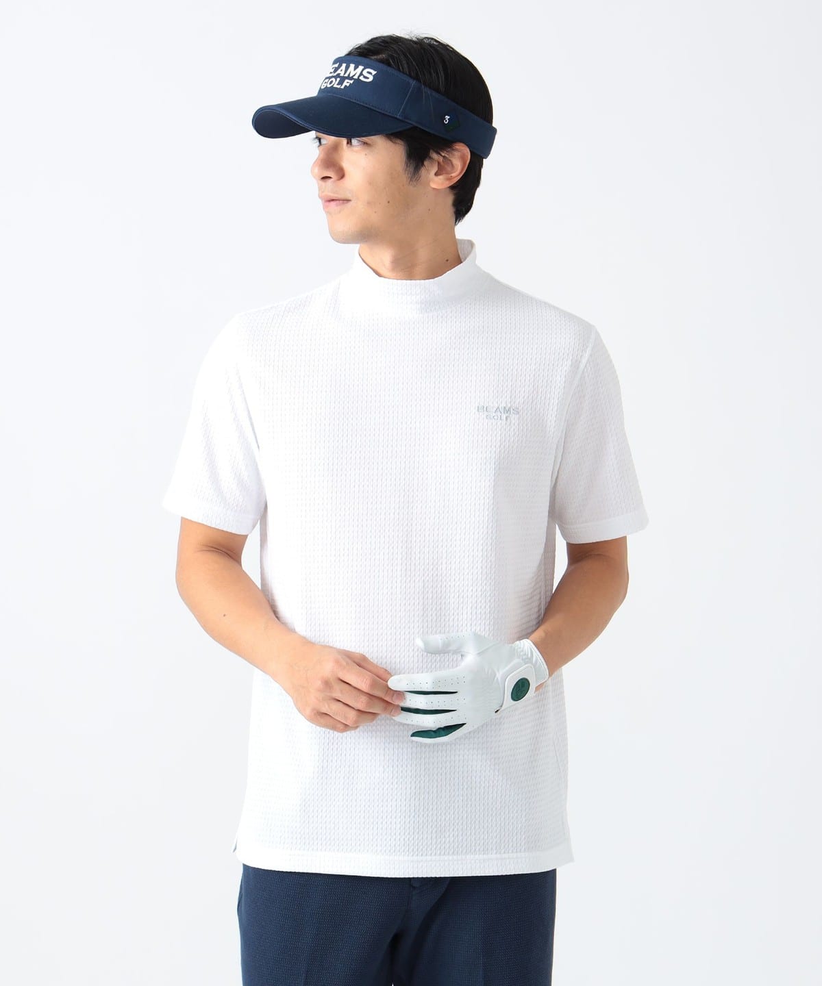fr2 GOLF エフアールツーゴルフ モックネック シャツ メンズ L 白 fr2