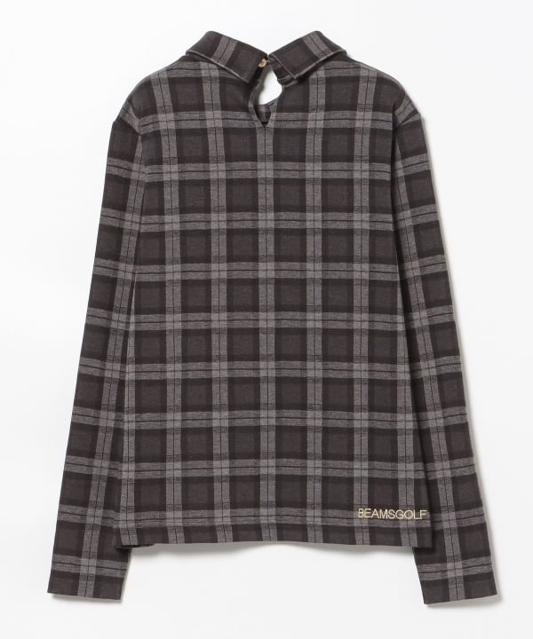 BEAMS GOLF（ビームス ゴルフ）PURPLE LABEL / 襟付き タータン