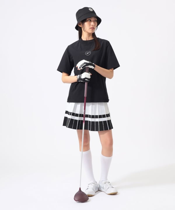 BEAMS GOLF（ビームス ゴルフ）ORANGE LABEL / プリーツ風 ニット
