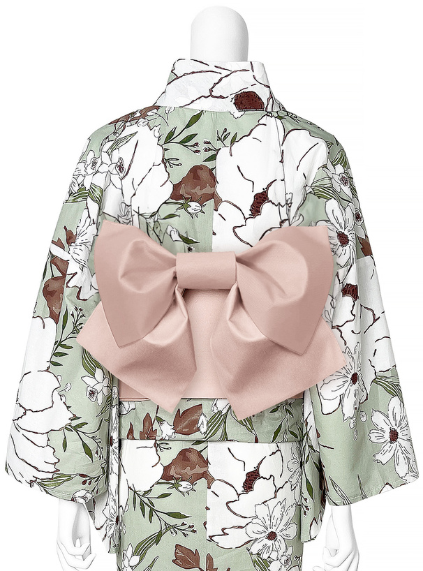 水彩花柄浴衣セット[gi1401] | レディースファッション通販のグレイル