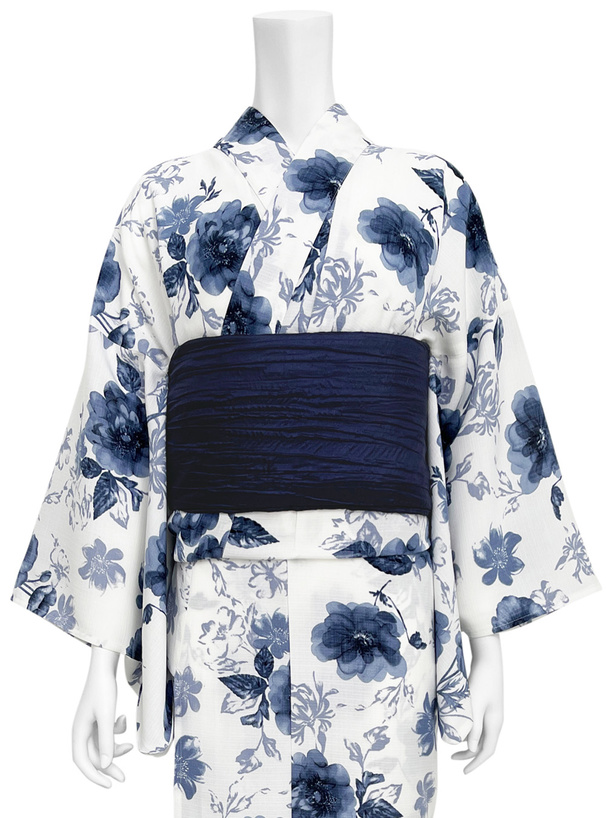 水彩花柄浴衣セット[gi1519] | レディースファッション通販のグレイル