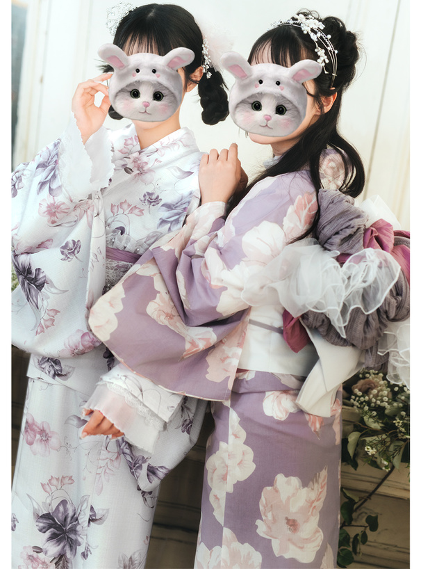 3点セット2Way花柄セパレート浴衣[gi1604] | レディースファッション