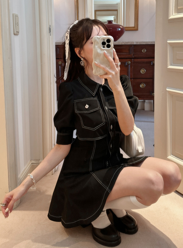 ヨークデザインミニワンピース[ta117] | レディースファッション通販の