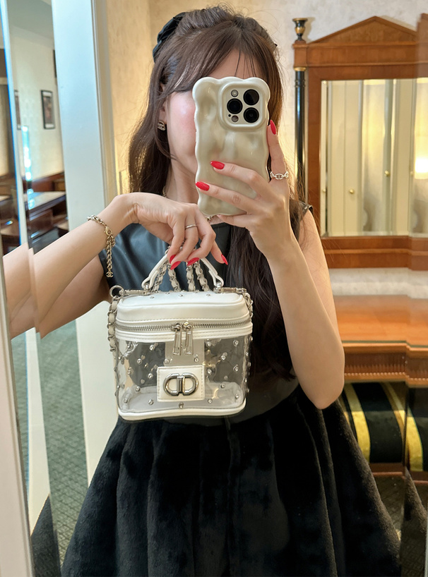 2Wayビジュークリアバニティバッグ[tr820a] | レディースファッション