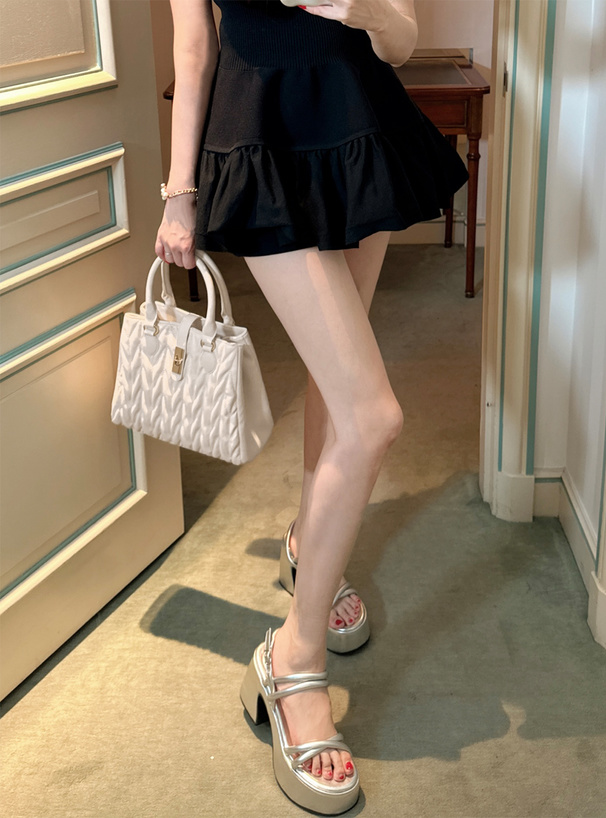 2Wayキルティングレザースクエアトートバッグ[tr987] | レディース