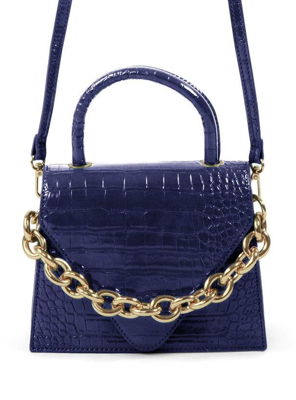 2Wayクロコダイル柄ビッグチェーンバッグ[tr399] | レディース