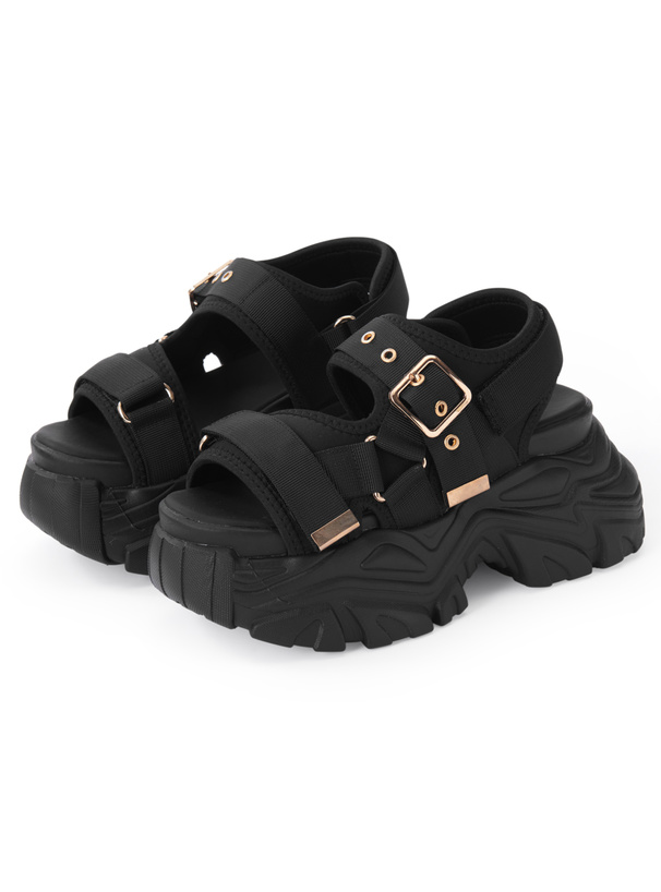 厚底ベルトサンダル[zr1380] | レディースファッション通販のグレイル