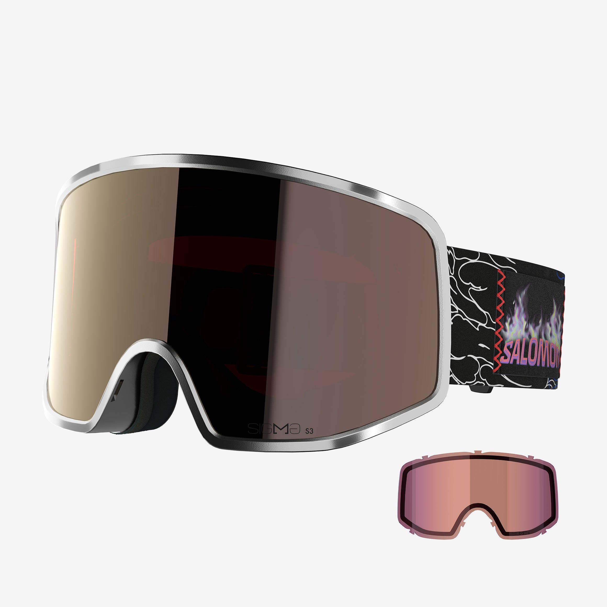SENTRY PRO SIGMA (and EXTRA LENS) Grey | Salomon