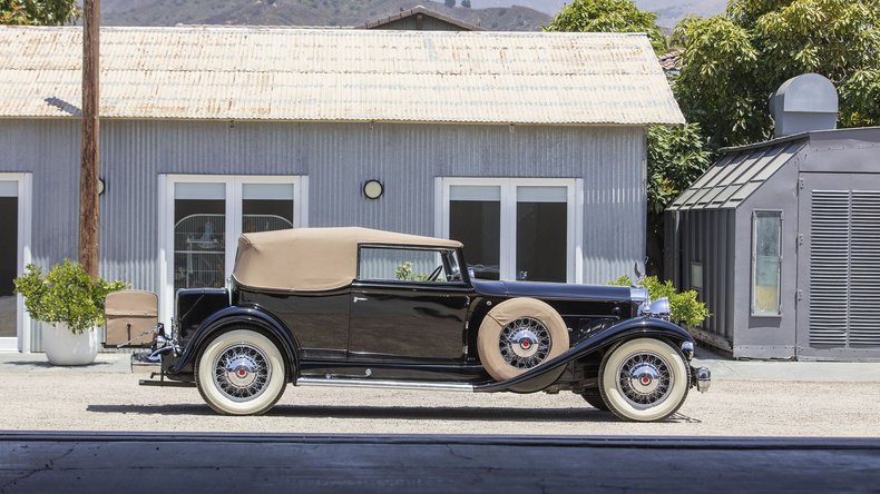 1932 Packard Eight Deluxe Convertible Victoria | Monterey Jet