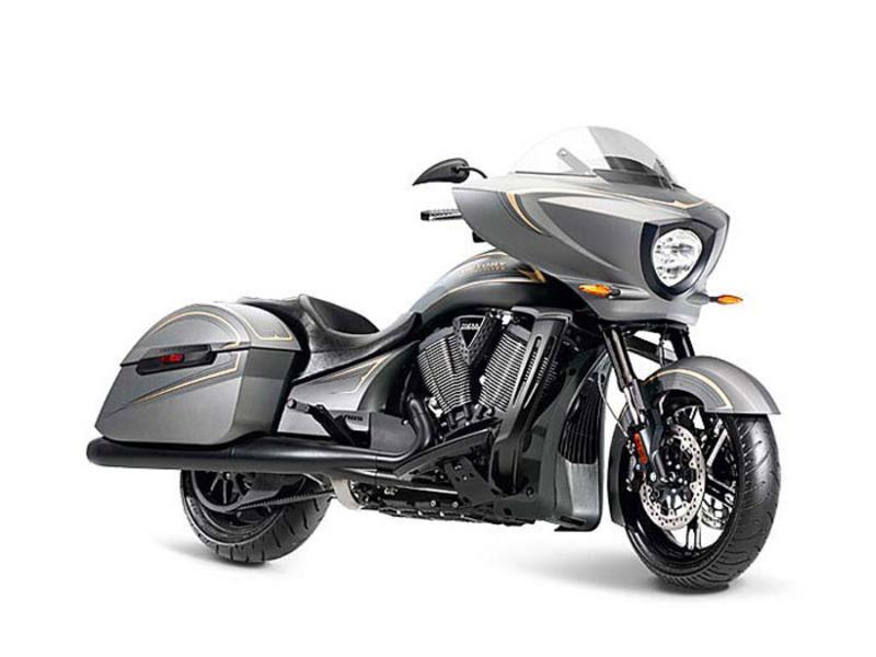 2013 Victory Motorcycles® Zach Ness Cross Country® Suede Titanium