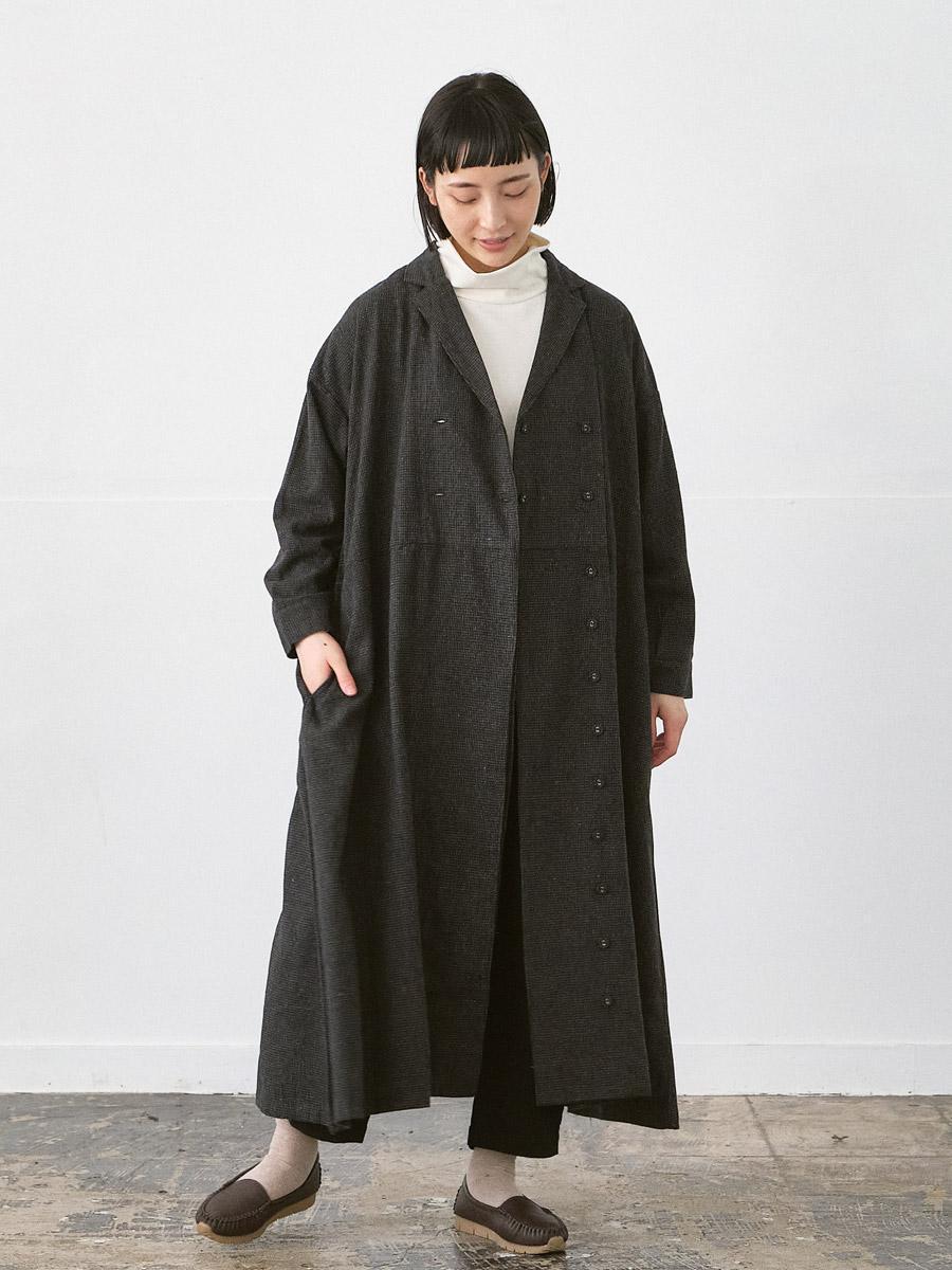 ダブルボタンコート 千鳥格子 | コート | 【公式】D*g*y ONLINE STORE