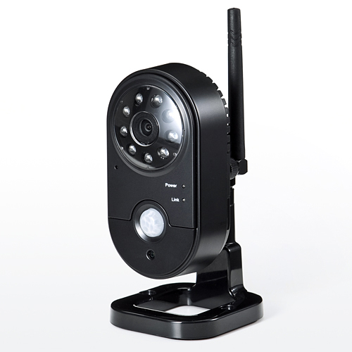 防犯カメラ＆モニターセット（ワイヤレス・4台カメラセット・屋外