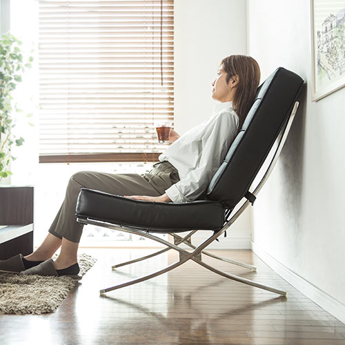 バルセロナチェア（PUレザー・リプロダクト・ジェネリック・1人掛け