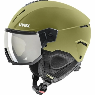 Ski Helmet Uvex Instinct Visor Crocodile Matt | Outdoorsupply.co.uk