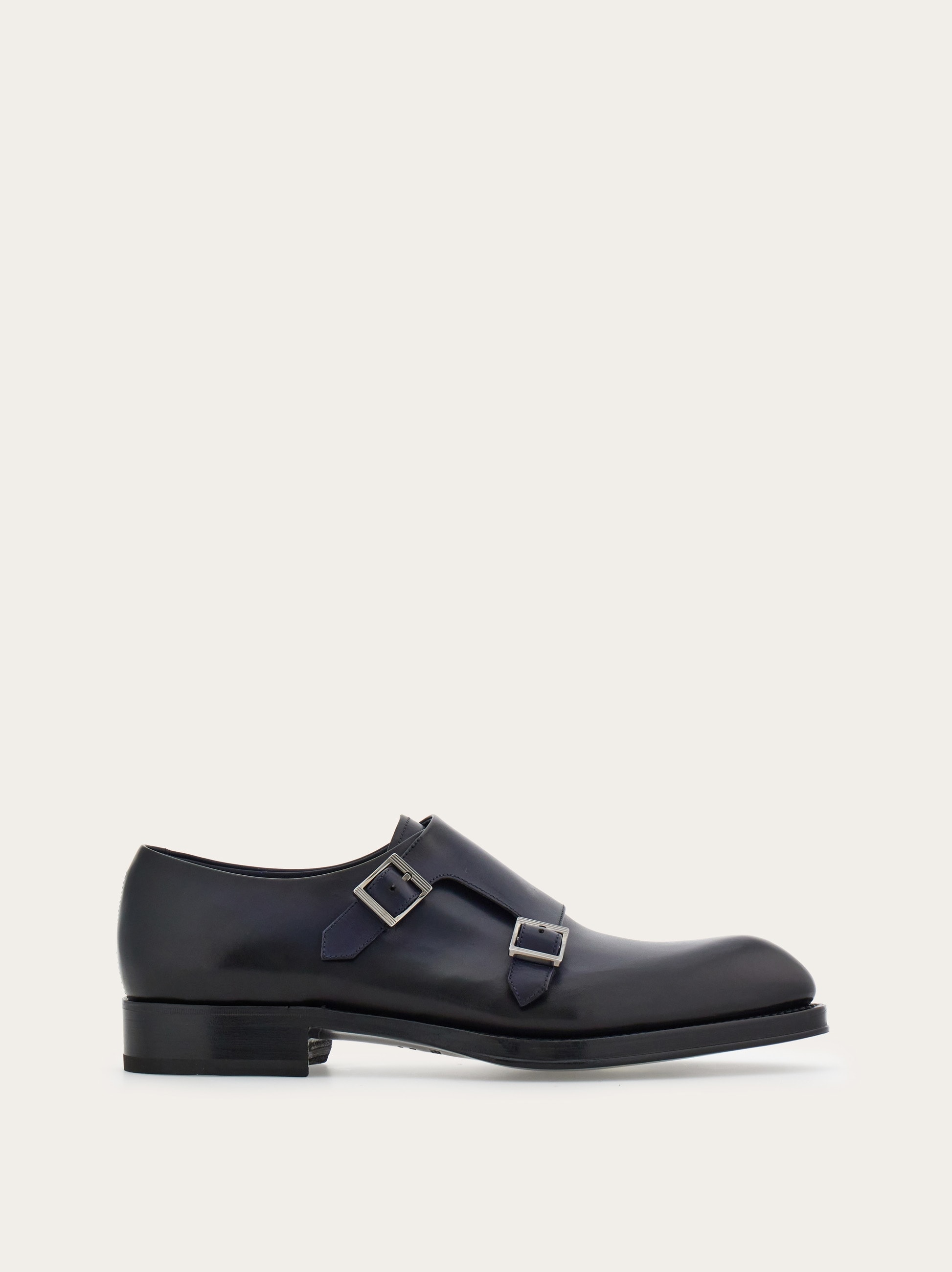 トラメッザ ダブル モンクストラップ - メンズ | Ferragamo