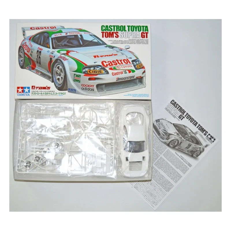 Tamiya Model kit Castrol Toyota Supra GT 1:24