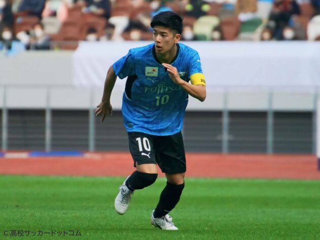 川崎フロンターレU-18MF大関友翔「正直言うと力負け。福井選手の方が一