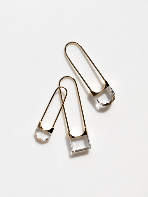 simmon official WEB SHOP | DROP QUARTZ EARRING