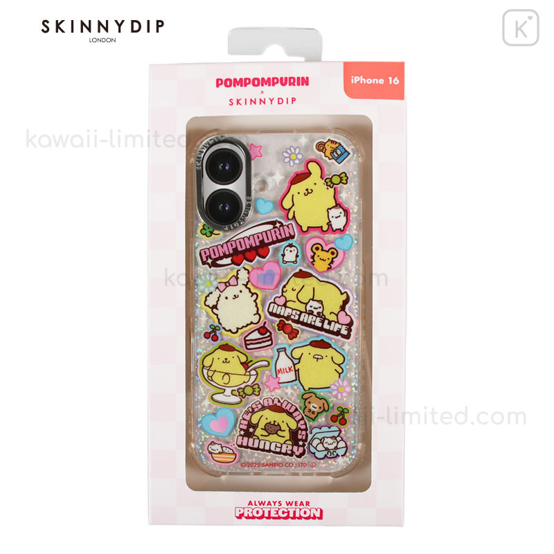 Japan Sanrio × Skinnydip London iPhone 16 Case - Pompompurin
