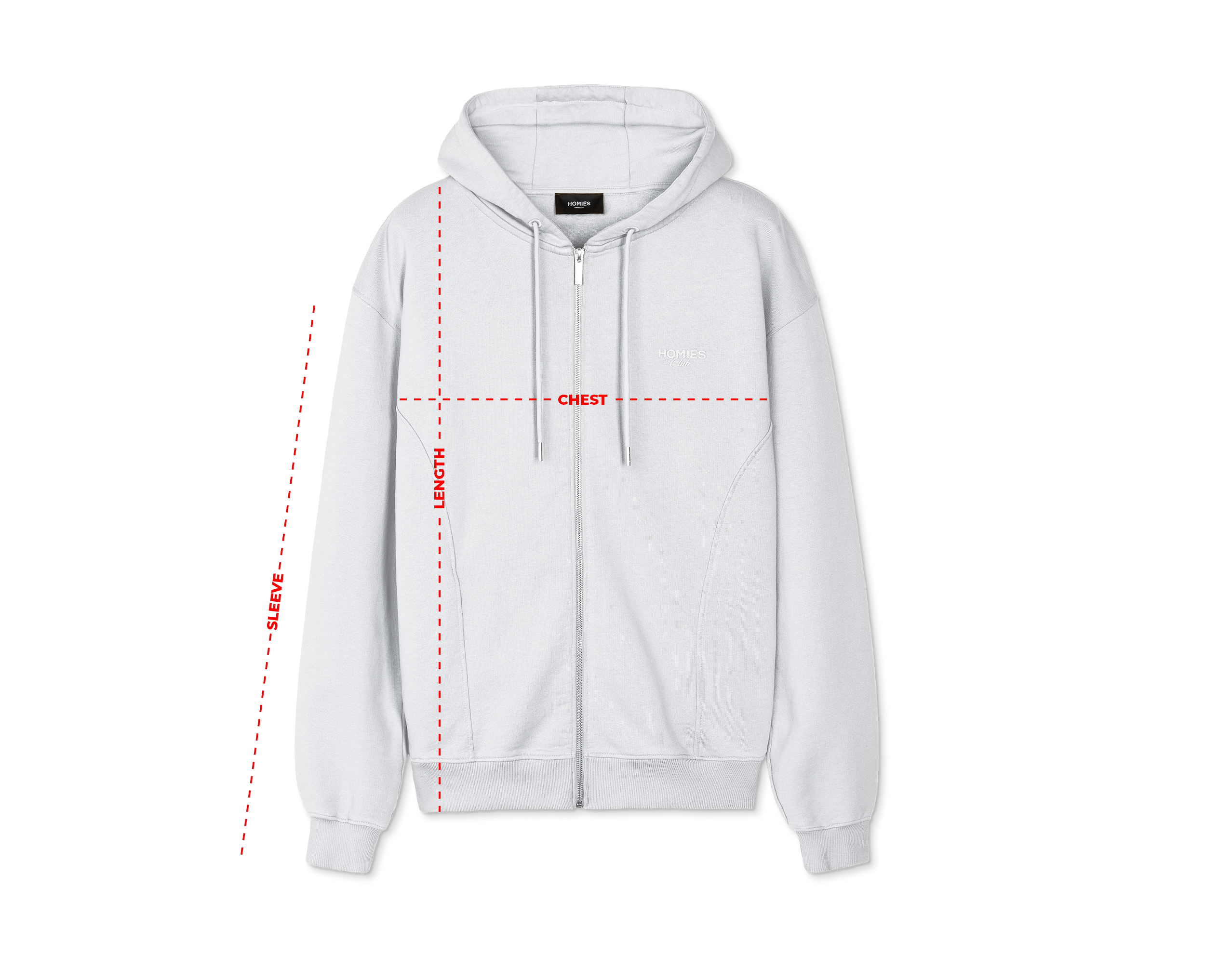 HOMIÉS ESSENTIALS ZIPPER HOODIE BLACK – HOMIESMARBELLA