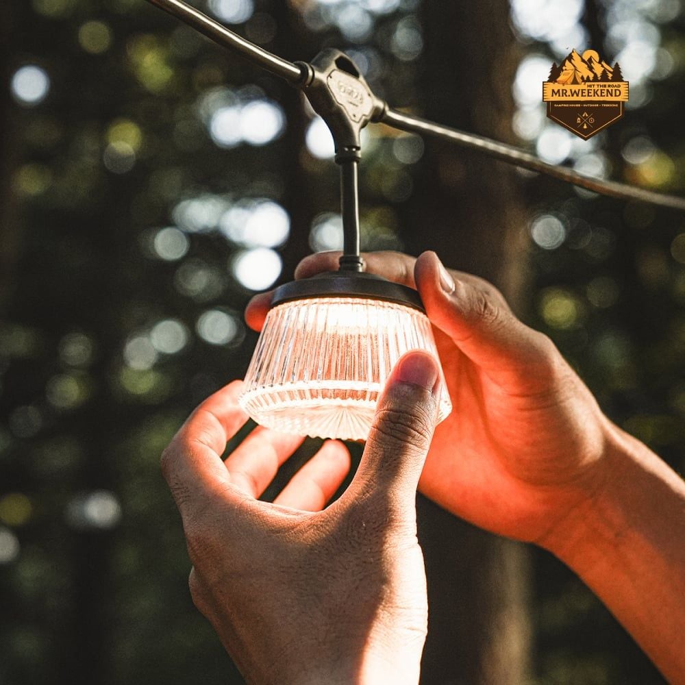 Đèn Cargo Container SHINE STRING LIGHT 7 – Mr.Weekend - Camping House