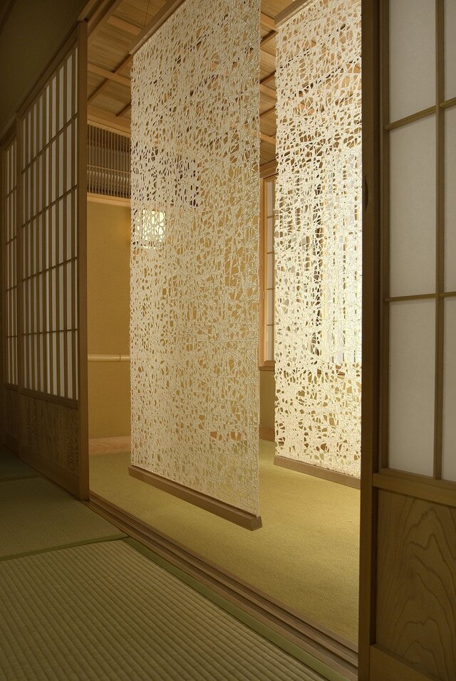 こより和紙 タペストリー 60cm×120cm | iichi 日々の暮らしを