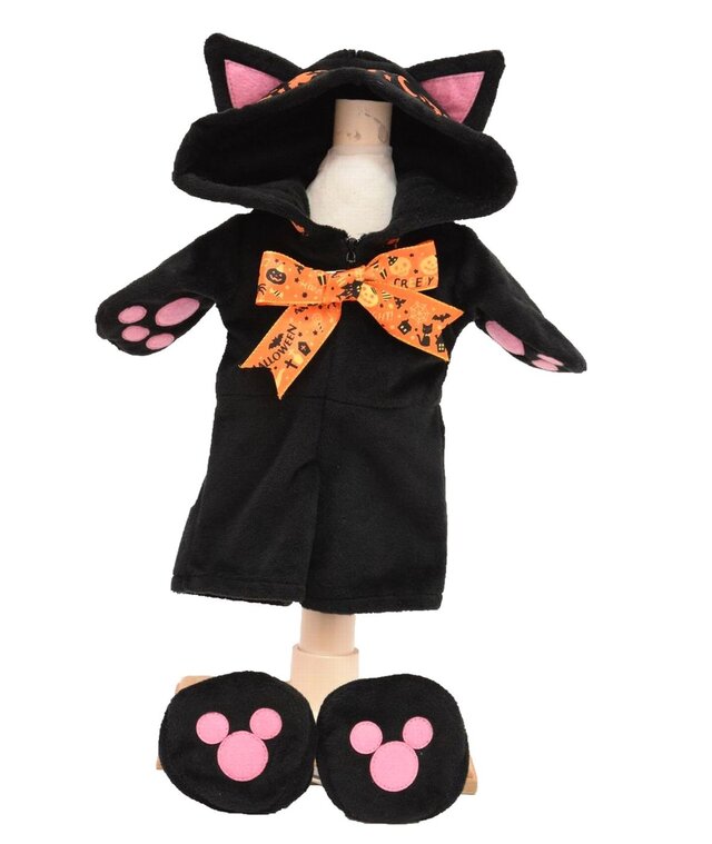 ダッフィー&シェリーメイ 服 着せ替え コスチューム 黒猫ちゃん